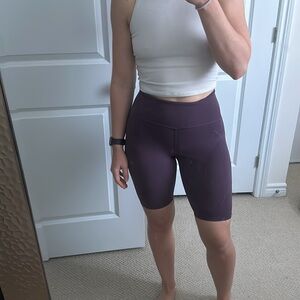 Nulu Fold High Rise Yoga Short 8”, Lululemon, Size 4